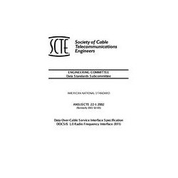 SCTE 22-1 2002