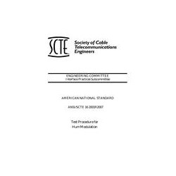 SCTE 16 2001 (R2007)