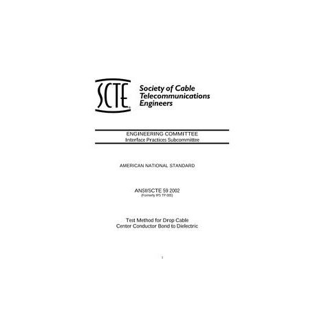 SCTE 59 2002