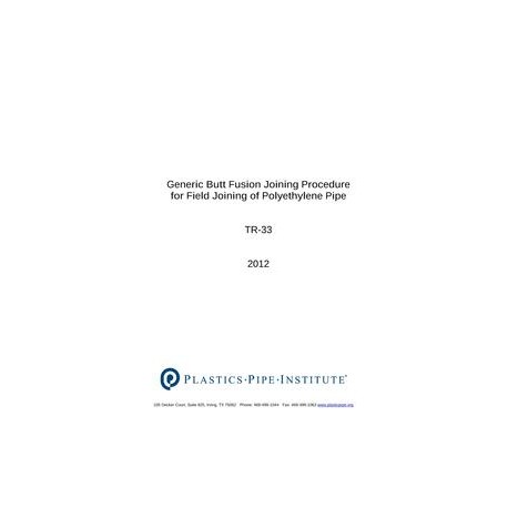 PPI TR-33 2012
